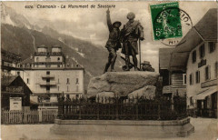 Chamonix - Le Monument de Saussure