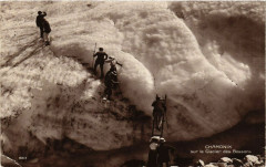 Chamonix - sur le Glacier des Bossons