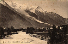 Chamonix et le Mont-Blanc