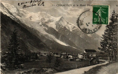 Chamonix et le Mont-Blanc