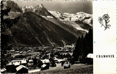 Chamonix Alt 1050m - La Mont-Blanc (4807 m) et la -
													74 Haute Savoie
												