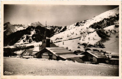 Les Contamines en hiver - Alt 1200 m - Val Montjoie