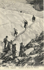 Chamonix - Traversée du Glacier des Bossons à Vers