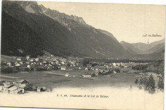 Chamonix et le Col de Balme
