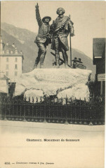 Chamonix - Monument de Saussure