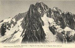 Chamonix - Aiguille du Dru et Aiguille Verte