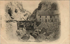 Les Gorges de la Bourne-Scierie France -
													26 Drôme
												