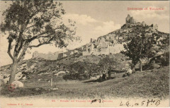 Ruines du Village feodal de Crussol France