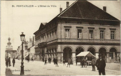 Pontarlier L'Hotel de Ville France