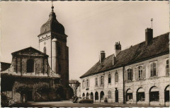 Pontarlier Place de l'Eglise Sainte-Benigne France