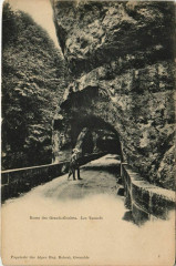 Route des Grands-Goulets Les Tunnels France