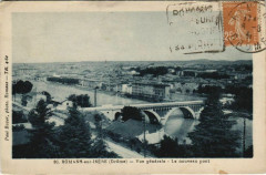 Romans vue generale et le Nouveau Pont France -
													26 Drôme
												