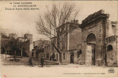 Montelimar Place et Porte Saint-Martin France à Montélimar