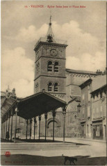 Valence Eglise Saint-Jean et Place Belat France à Valence