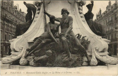 Valence Monument Emile Augier ,Le Rhone et la Drome France -
																					26000 Valence
																			