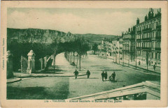Valence Avenue Gambetta et Entree du Parc Jouvet France à Valence