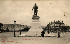 Valence Statue du générale Championnet à Valence