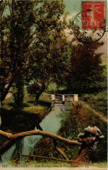 Valence Pont Rustique dans le Parc Jouvet à Valence