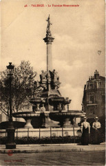 Valence La Fontaine Monumentale à Valence