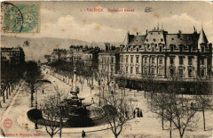 Carte postale ancienne Valence Boulevard Bancel France
                                                                     à Valence
                                