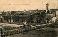 Valence Ancien Pont et vue générale à Valence
