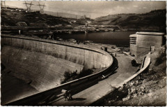 Génisait - Route et ue d'ensemble du Barrage