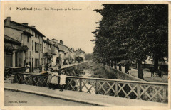 Montluel Les Remparts et la Sereine à Montluel