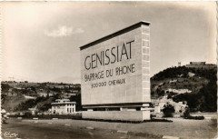 Genissiat Barrage Monument commémoratif