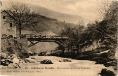 Chatillon-de-Michaille Pont rustique de Coz sur la Semine