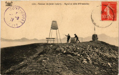 Sommet du Jovet Signal et table d'Orientation