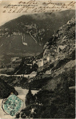 Le Rhone et Le Fort de l'Ecluse -
													01 Ain
												