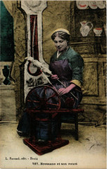 Bressane et son rouet Folklore Type