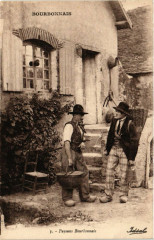 Bourbonnais Paysans Bourbonnais Folklore Types