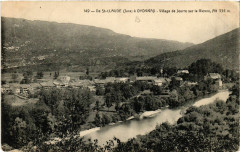 Carte postale ancienne Village de Jeurre sur la Bienne
                                                                     à Jeurre
                                