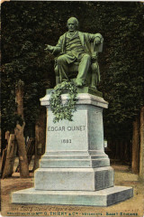 Bourg Statue d'Edgar Quinet