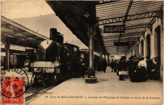 Bellegarde Gare de Bellegarde Arrivée de l'Express