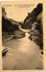 Bellegarde Environs Le canon du Rhone