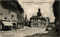 Bourg Avenue d'Alsace-Lorraine et Rue Lalande -
													01 Ain
												