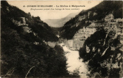 Bellegarde Environs Le Rhone a Malpertuis
