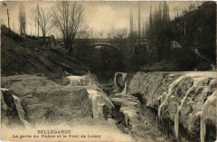 Bellegarde La Perte du Rhone et le Pont de Lucey