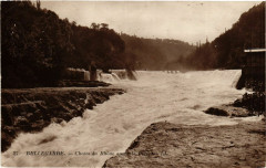Bellegarde Chutes du Rhone avant la Perte