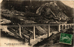 Viaduc de la ligne de Savole Vallée du Rhone et Fort de l'Ecluse