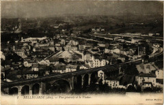Bellegarde Vue générale et le Viaduc