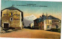 Col de la Faucille - et le Mont Blanc