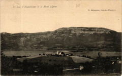 Le Lac d'Aiguebelette et le Mont Lepine
