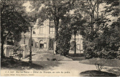 J. J. 8417 Aix-les-Bains - Hotel de l'Europe un cfoin du jardin à Aix-les-Bains