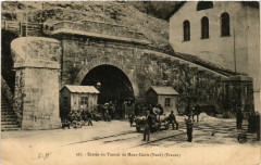 Entrée du Tunnel du Mont-Cenis - Nord - France