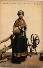 Costume de Savoie - Tarentaise - Le Rouet