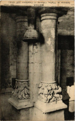 Moutier - Interieur de l'Eglise Colonnes et Chapiteaux (Xii s.)