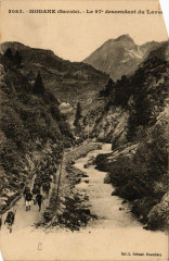 Modane - Le 97* descendant du Lavoir à Modane